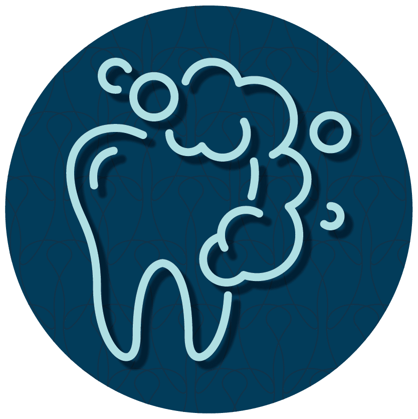 Zachary b vance full color dental care icon